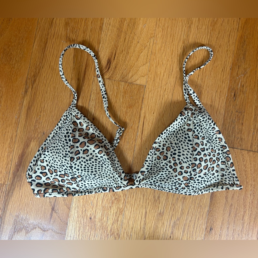 JUNIORS CHEETAH BIKINI TOP